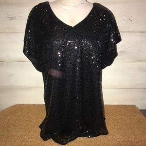 Sequin top